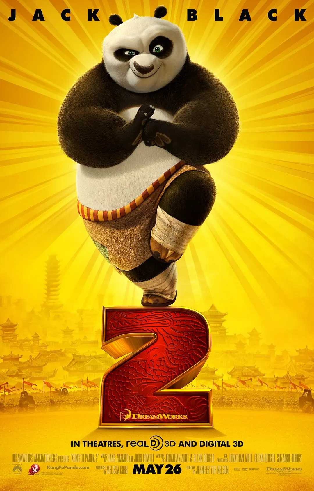 《Kung Fu Panda 2》（功夫熊猫2）Ⅱ 1080P REMUX 蓝光原盘 外挂字幕
