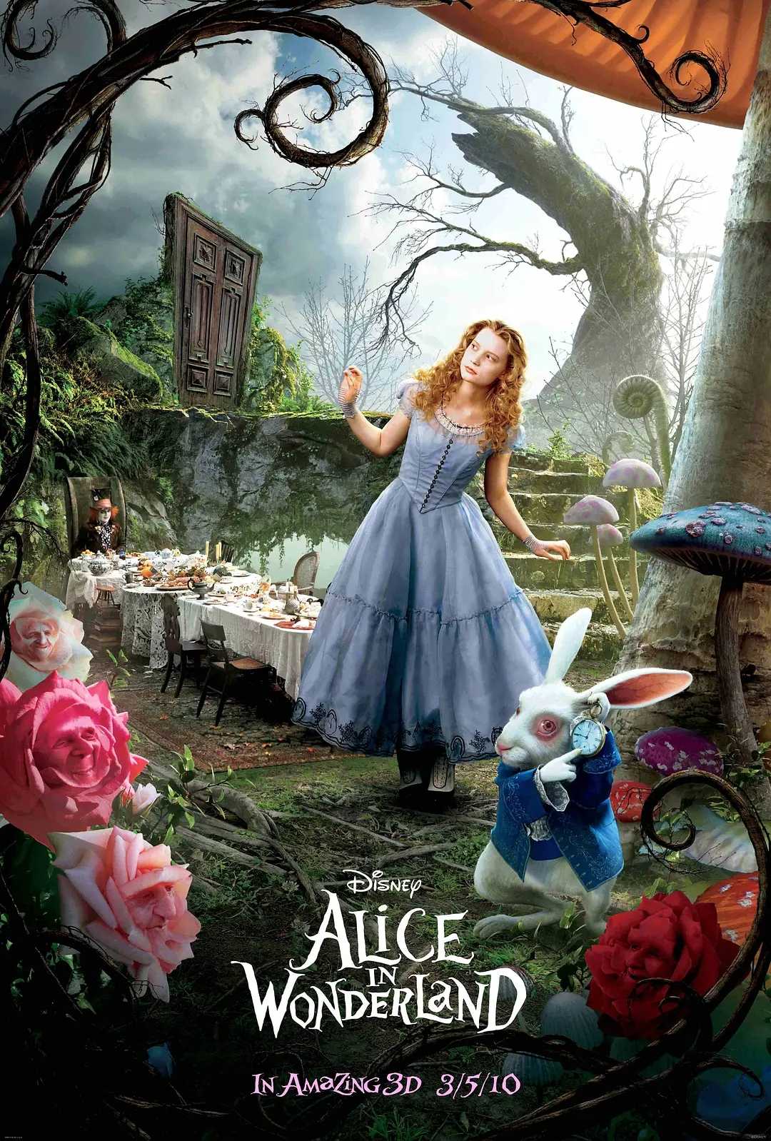 《爱丽丝梦游仙境》  2010年  蓝光原盘REMUX