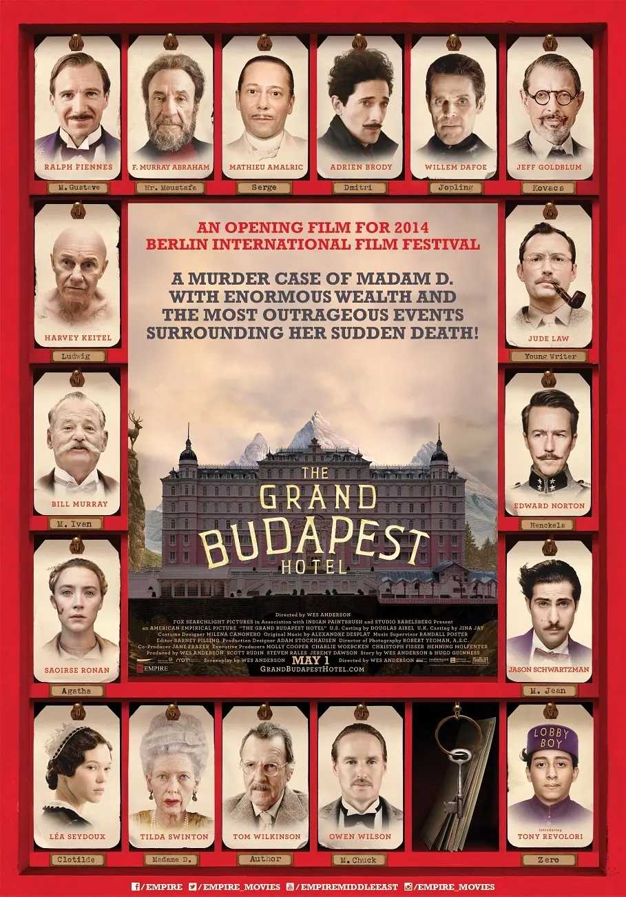布达佩斯大饭店 The Grand Budapest Hotel (2014)【Disney+版本 1080P 简体中文硬字幕】